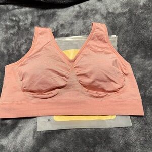 Seamless Pink Bra